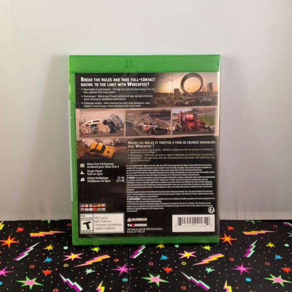 Brand New Xbox One Wreckfest Video Game - Picture 2 of 6